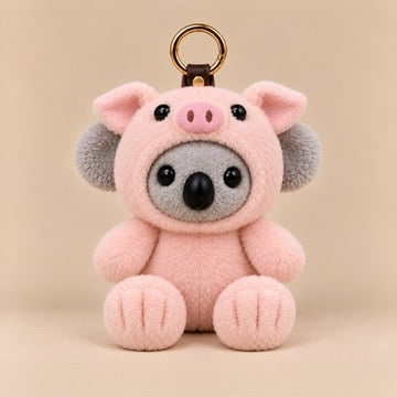 Frankie the Koala Discovers the Zodiac - PIG Plush Bag Charm & Keyring