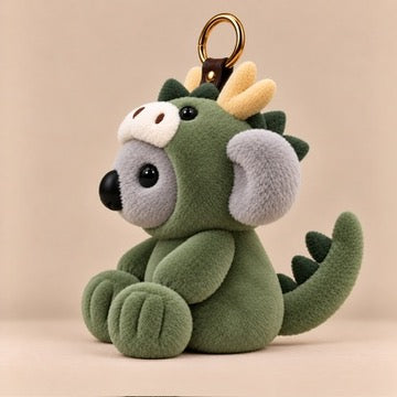 Frankie the Koala Discovers the Zodiac – DRAGON Plush Bag Charm & Keyring