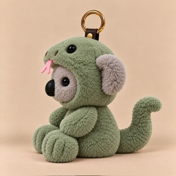 Frankie the Koala Discovers the Zodiac – SNAKE Plush Bag Charm & Keyring