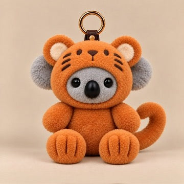 Frankie the Koala Discovers Zodiacs – TIGER Plush Bag Charm & Keyring