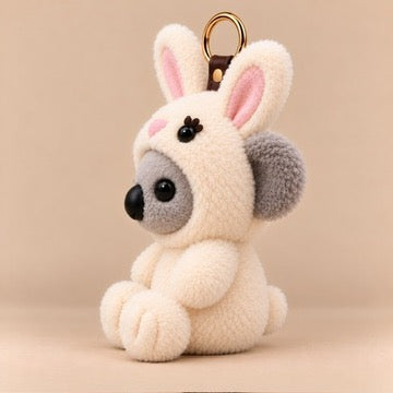 Frankie the Koala Discovers the Zodiac – RABBIT Plush Bag Charm & Keyring