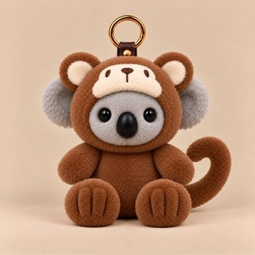 Frankie the Koala Discovers the Zodiac – MONKEY Plush Bag Charm & Keyring