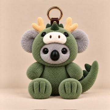 Frankie the Koala Discovers the Zodiac – DRAGON Plush Bag Charm & Keyring