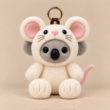 Frankie the Koala Discovers the Zodiac - RAT Plush Bag Charm & Keyring
