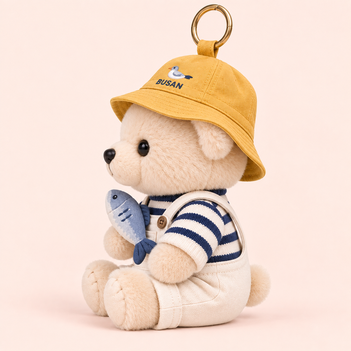 Theodore the Bear Discovers the World - BUSAN Plush Bag Charm & Keyring
