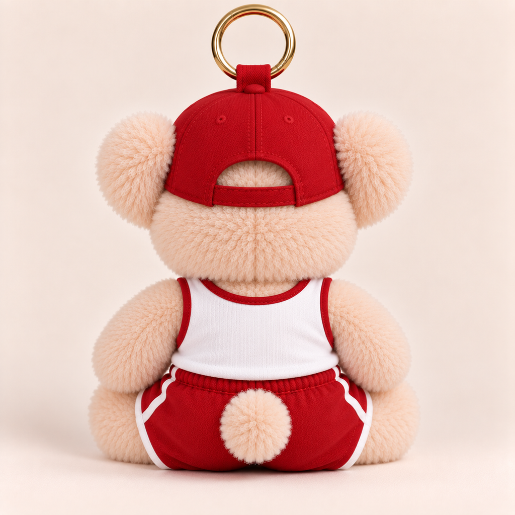 Theodore the Bear Discovers the World – SINGAPORE Plush Bag Charm & Keyring