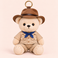 Theodore the Bear Discovers the World – OUTBACK Plush Bag Charm & Keyring