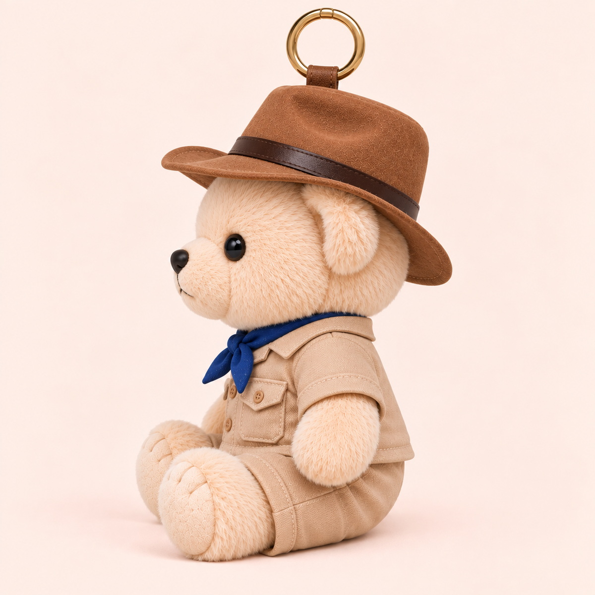 Theodore the Bear Discovers the World – OUTBACK Plush Bag Charm & Keyring